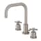 Kingston Brass FSC8938ZX Millennium Widespread Bathroom Faucet W/ Brass Pop-Up, Nickel FSC8938ZX - alternate 1